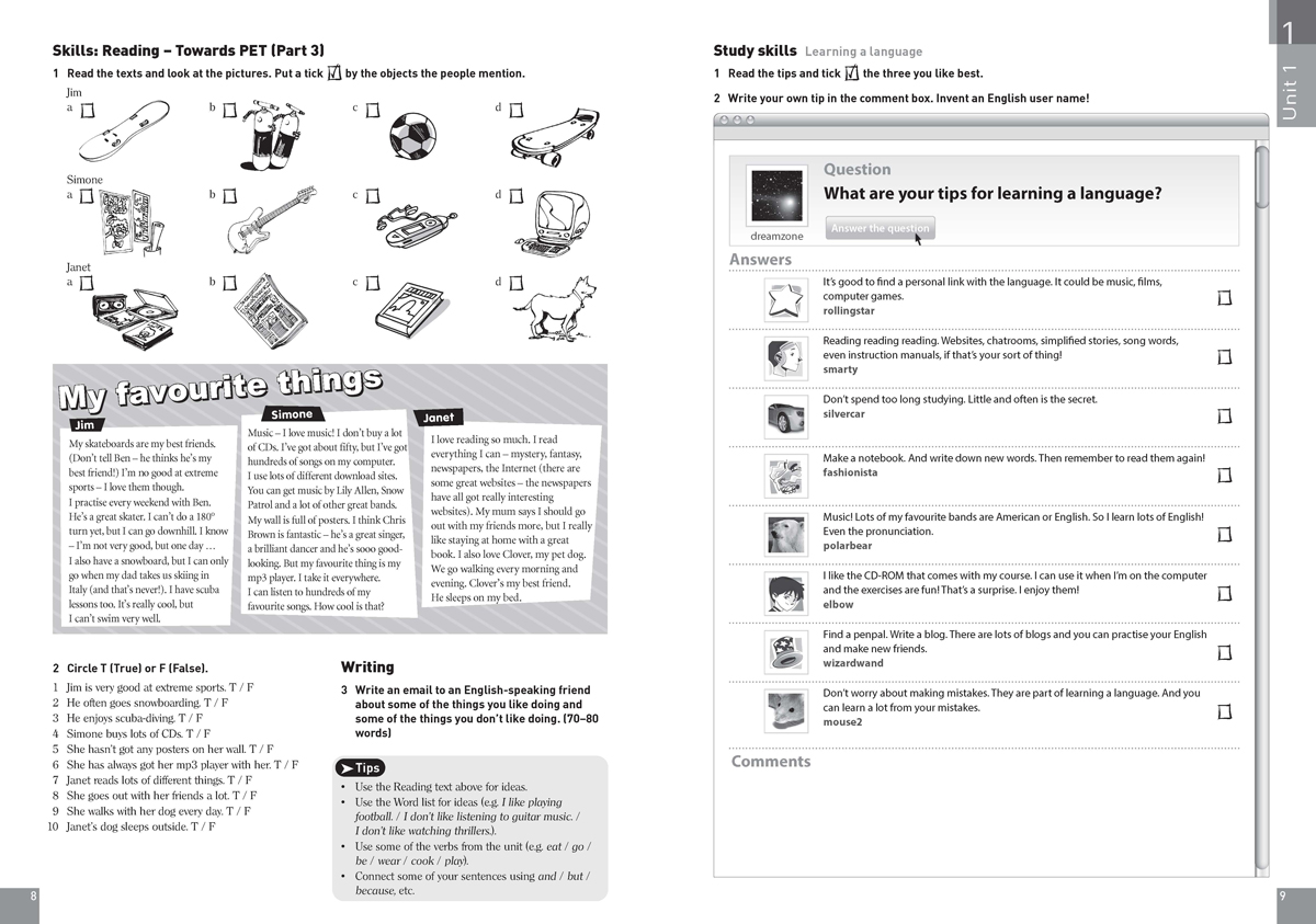 For Real A2. Учебна тетрадка по английски език за 8. клас, интензивно и разширено изучаване - Image 5