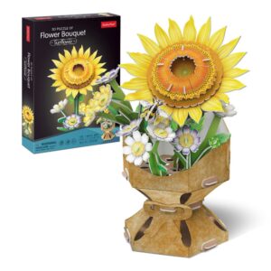 CubicFun Пъзел 3D Flower Bouquet Слънчоглед 102ч.