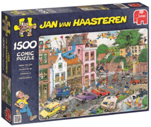 Пъзел Jumbo от 1500 части - Петък, 13-ти, Ян ван Хаастерен