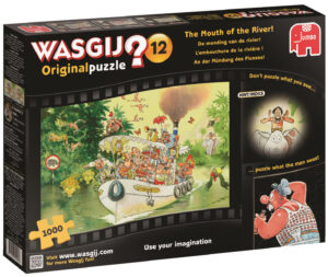 Пъзел-загадка Jumbo от 1000 части - Устието на реката