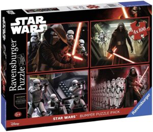 Пъзел Ravensburger от 4 x 100 части - Междузвездни войни