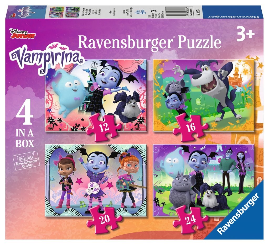 Пъзел Ravensburger 4 в 1 - Вампирина