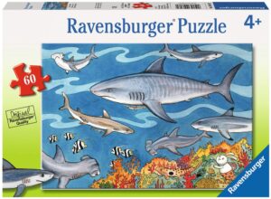 Пъзел Ravensburger от 60 части - Море с акули