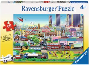 Пъзел Ravensburger от 60 части - Зает квартал