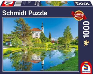 Пъзел Schmidt от 1000 части - Брайтбрун, Кимгау, Бавария