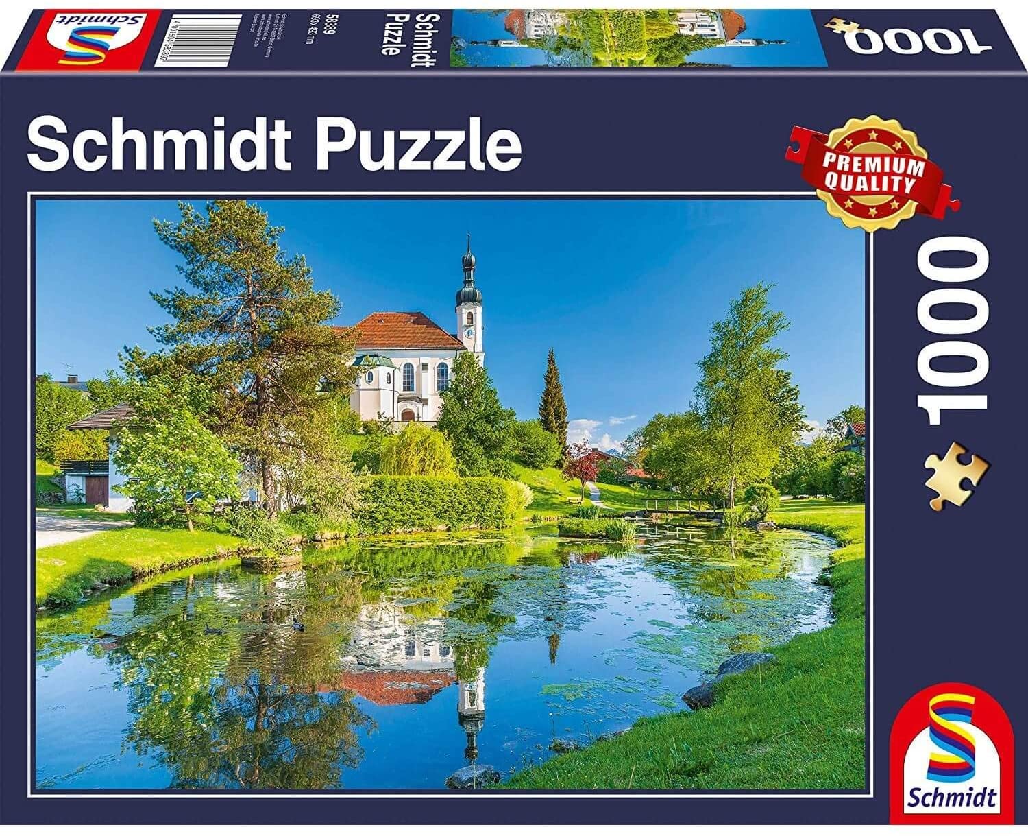 Пъзел Schmidt от 1000 части - Брайтбрун, Кимгау, Бавария