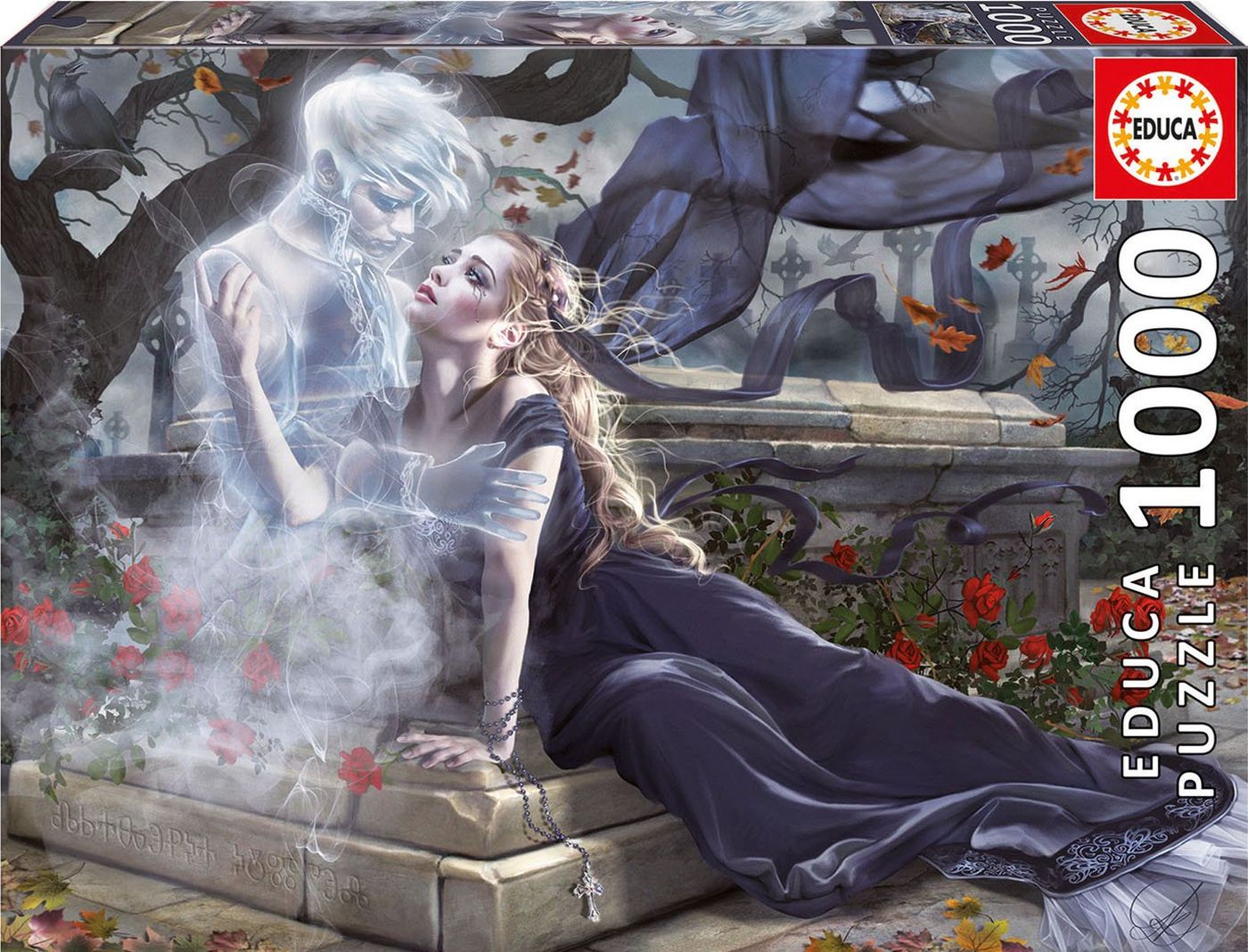 Пъзел Educa от 1000 части - Вдовицата