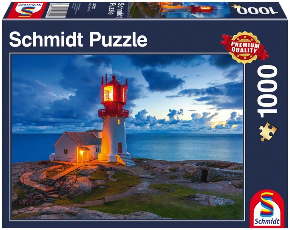 Пъзел Schmidt от 1000 части - Фар по залез