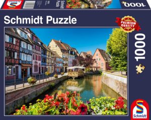 Пъзел Schmidt от 1000 части - Къщите край канала