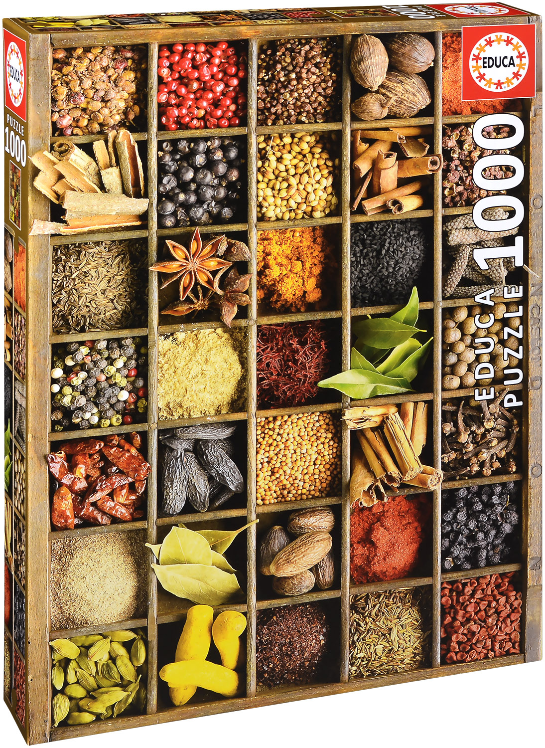 Пъзел Educa от 1000 части - Подправки