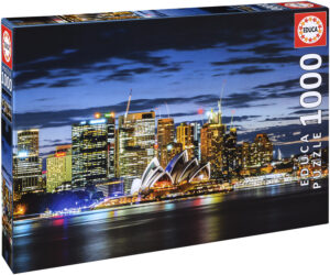 Пъзел Educa от 1000 части - Сидни по здрач