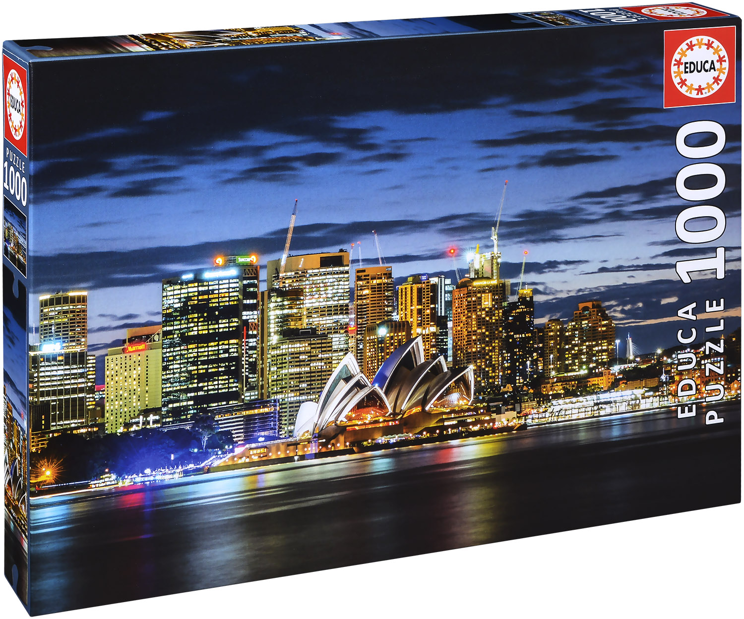 Пъзел Educa от 1000 части - Сидни по здрач
