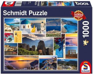 Пъзел Schmidt от 1000 части - Пътуване до Гърция