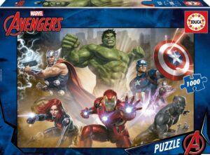 Пъзел Educa от 1000 части - Отмъстителите