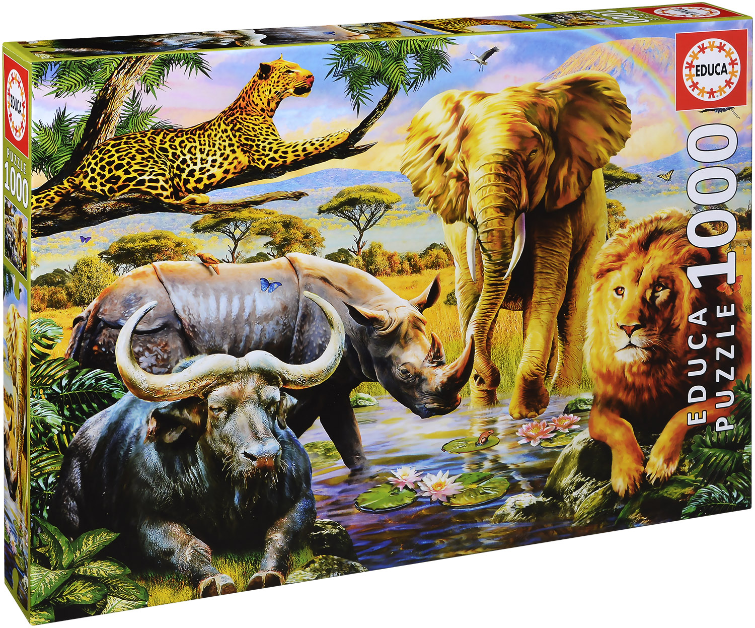 Пъзел Educa от 1000 части - Петимата големи