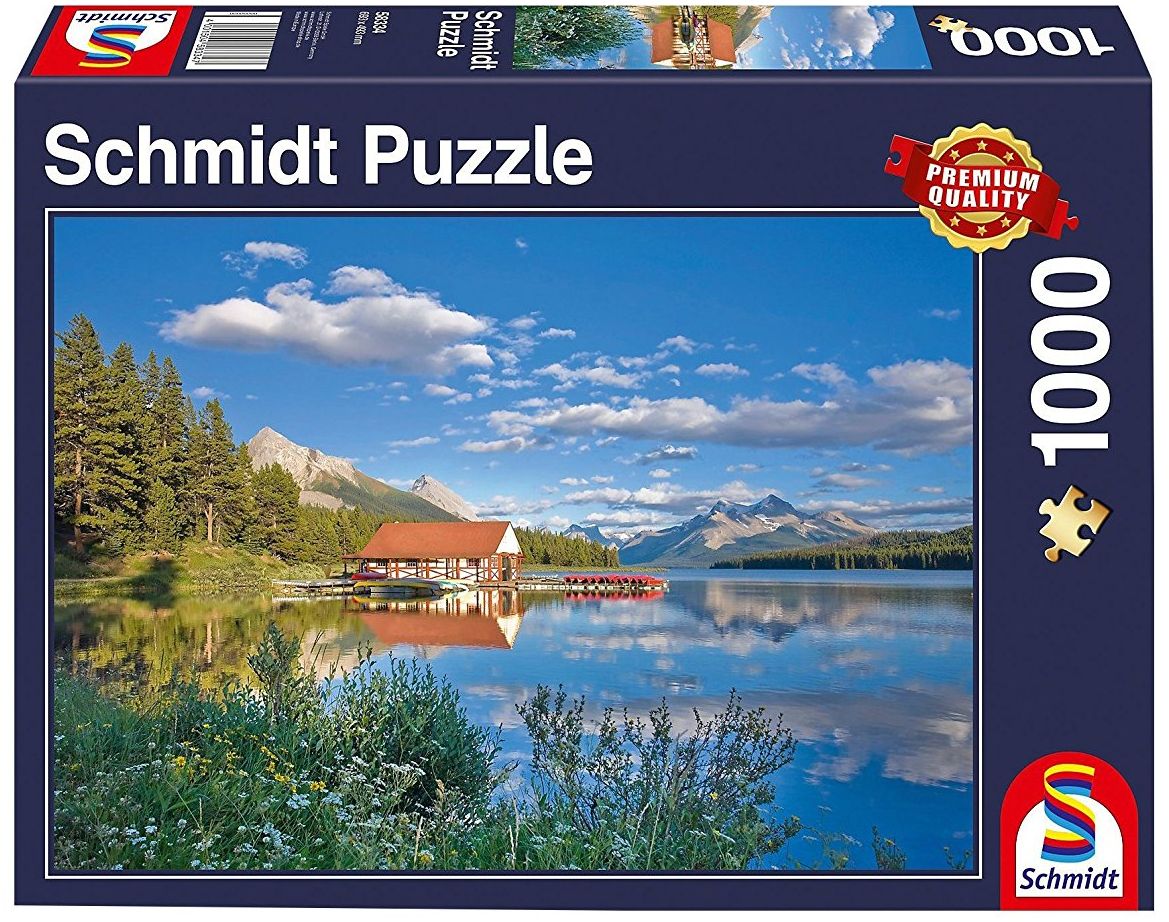 Пъзел Schmidt от 1000 части - Уикенд на езерото