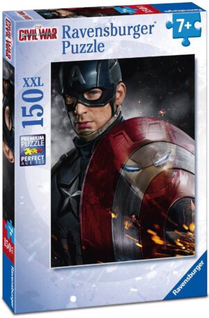 Пъзел Ravensburger от 150 XXL части - Капитан Америка