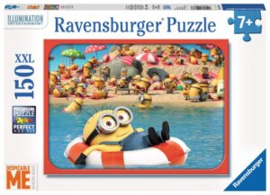 Пъзел Ravensburger от 150 XXL части - Миньоните, жълти приятели