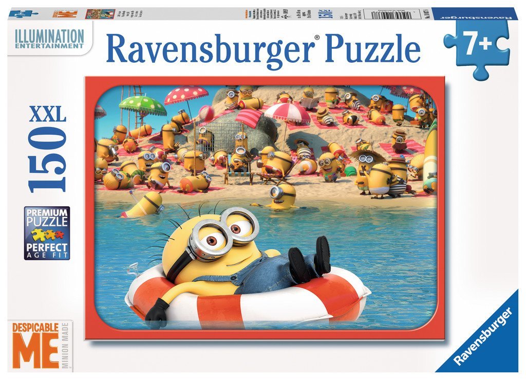 Пъзел Ravensburger от 150 XXL части - Миньоните, жълти приятели