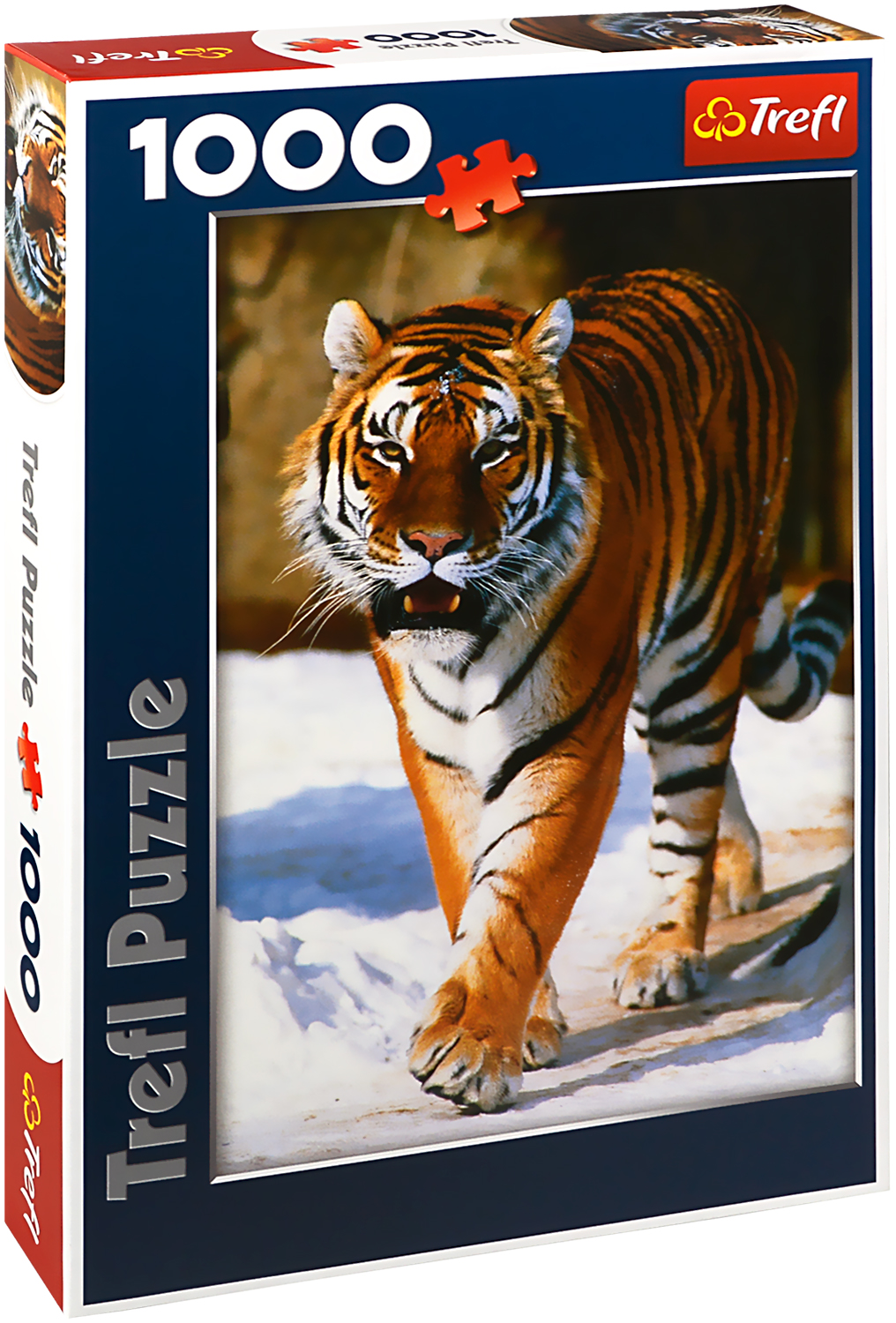 Пъзел Trefl от 1000 части - Сибирски тигър