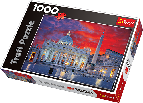 Пъзел Trefl от 1000 части - Базилика Св. Петър