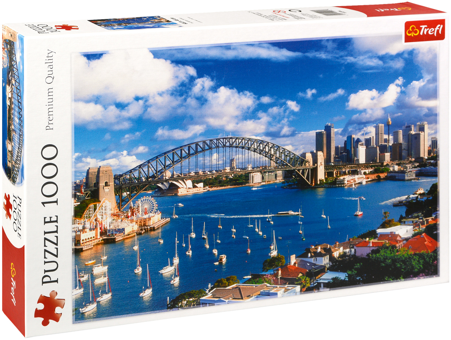 Пъзел Trefl от 1000 части - Порт Джаксън, Сидни