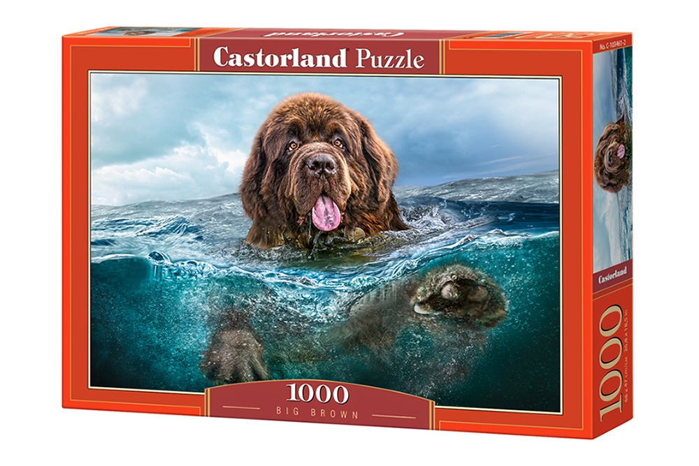 Пъзел Castorland от 1000 части - Големият Браун