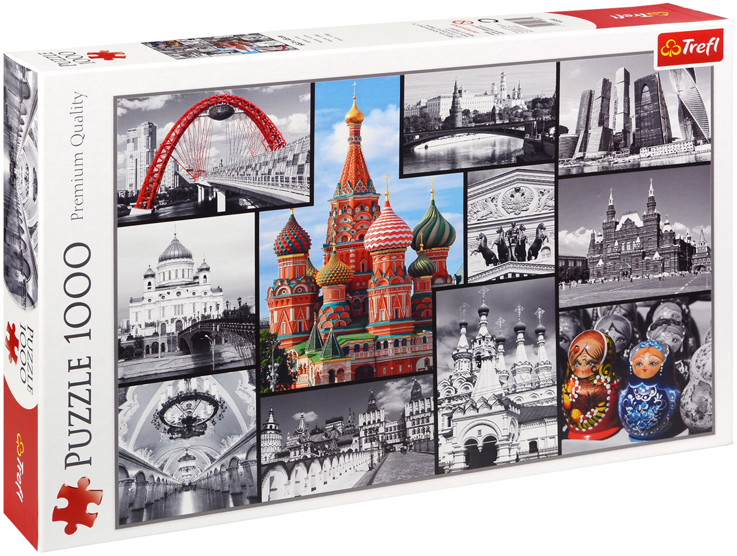 Пъзел Trefl от 1000 части - Колаж, Москва