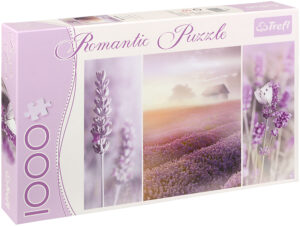 Пъзел Trefl от 1000 части - Романтика, Лавандулови полета