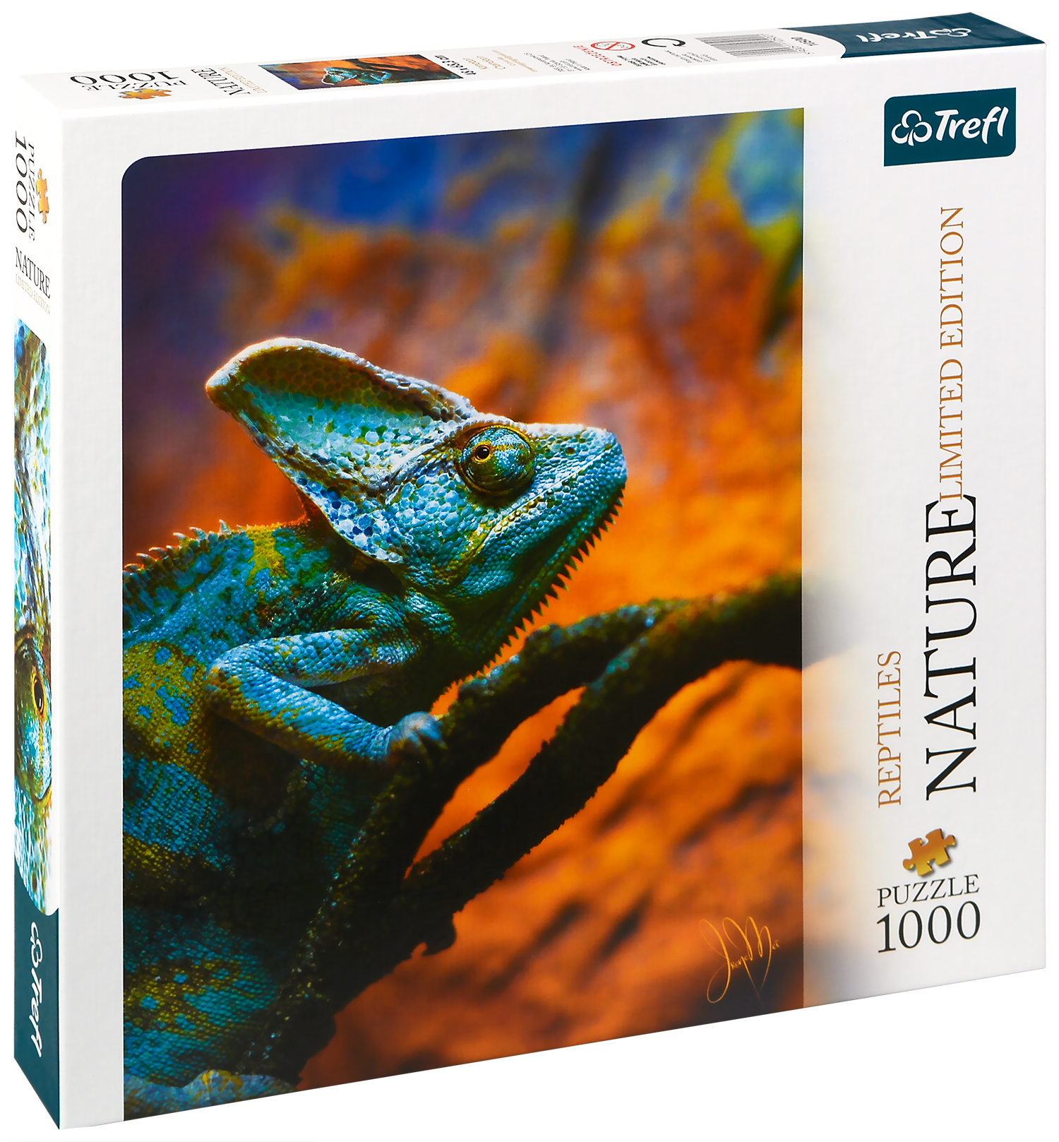 Пъзел Trefl от 1000 части - Серия Nature: Хамелеон