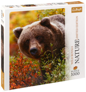 Пъзел Trefl от 1000 части - Серия Nature: Гризли