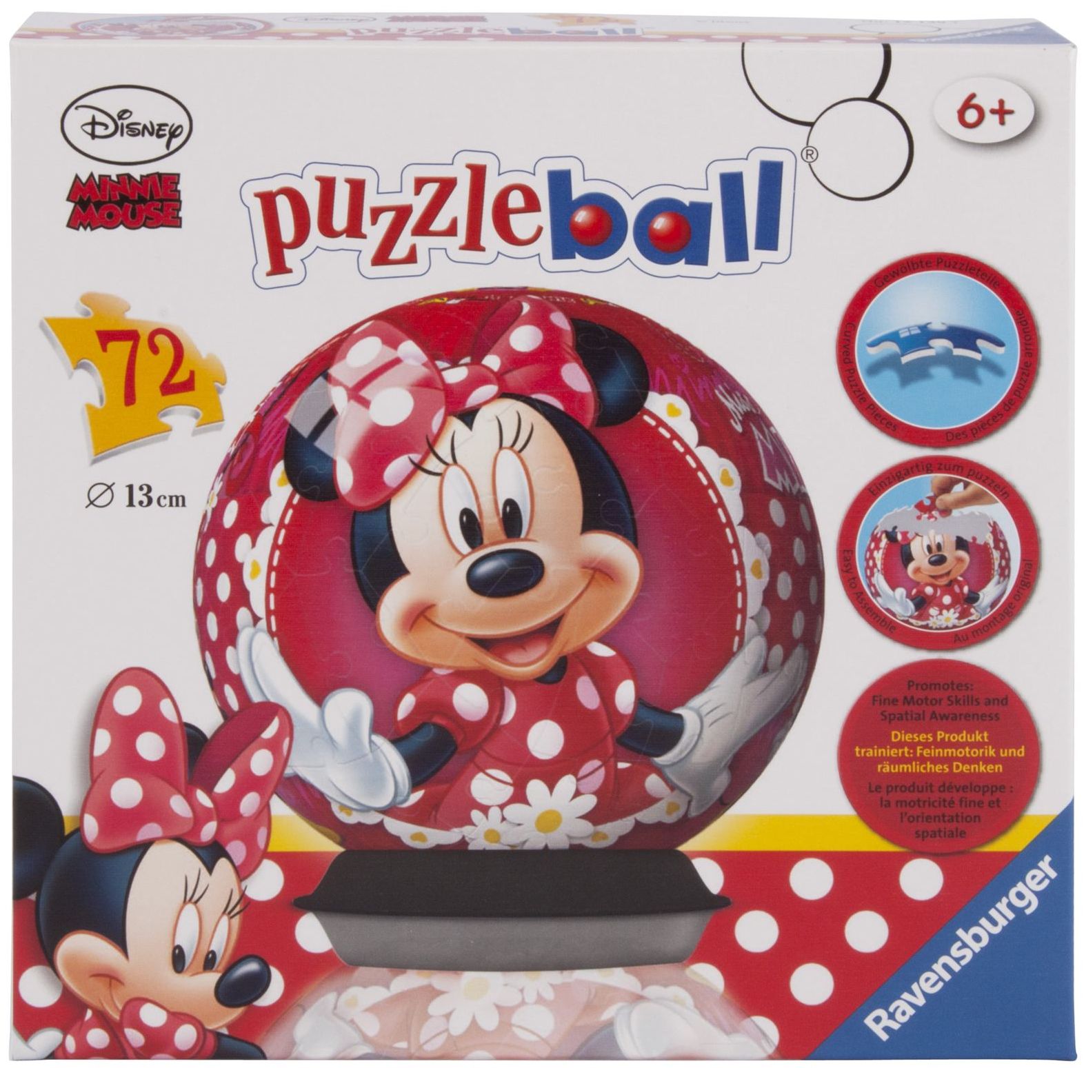 3D Пъзел Ravensburger от 72 части - Мини Маус