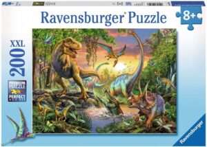 Пъзел Ravensburger от 200 XXL части - Динозаври