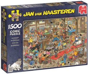 Пъзел Jumbo от 1500 части - Кучешкото шоу, Ян ван Хаастерен