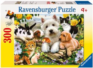 Пъзел Ravensburger от 300 части - Щастливи животни