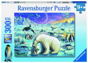 Пъзел Ravensburger от 300 XXL части - Полярни животни