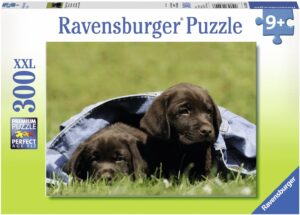 Пъзел Ravensburger от 300 XXL части - Малки лабрадори