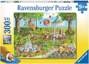 Пъзел Ravensburger от 300 XXL части - Парк за домашни любимци