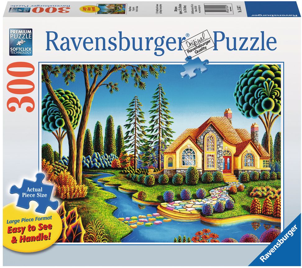 Пъзел Ravensburger от 300 XXL части - Вила мечта, Анди Ръсел