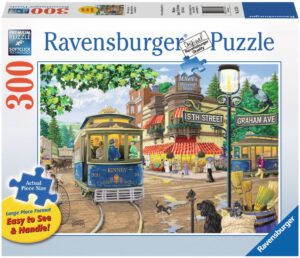 Пъзел Ravensburger от 300 XXL части - Магазинът на Мери, Джозеф Бърджис