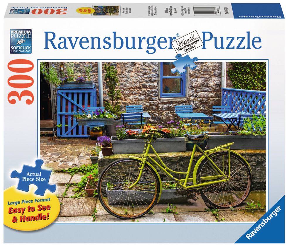 Пъзел Ravensburger от 300 XXL части - Винтидж велосипед