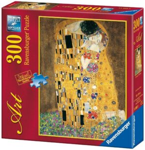Пъзел Ravensburger от 300 части - Целувката, Густав Климт