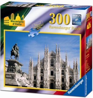 Пъзел Ravensburger от 300 части - Пиаца дел Дуомо, Милано