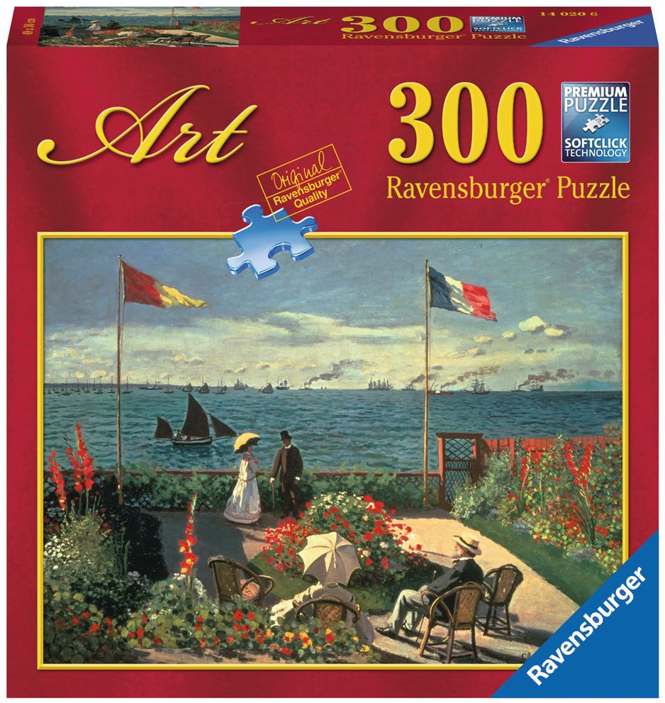Пъзел Ravensburger от 300 части - Тераса в Сент-Андрес, Клод Моне