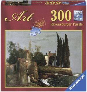 Пъзел Ravensburger от 300 части - Вила край морето, Арнолд Бьоклин