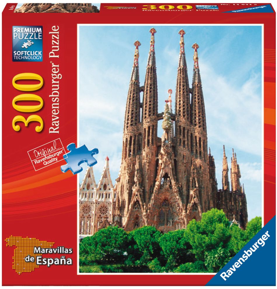 Пъзел Ravensburger от 300 части - Саграда Фамилия, Барселона