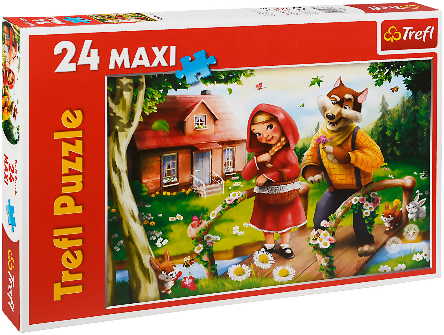Пъзел Trefl от 24 макси части - Червената шапчица