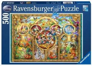 Пъзел Ravensburger от 500 части - Семейството на Дисни