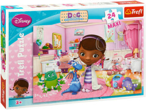 Пъзел Trefl от 24 макси части - Док МакСтъфинс