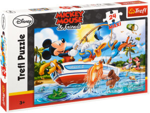 Пъзел Trefl от 24 макси части - Риболов